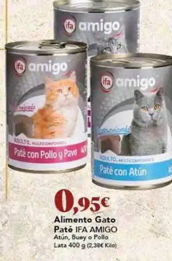 Gadis Alimento gato paté ifa amigo oferta