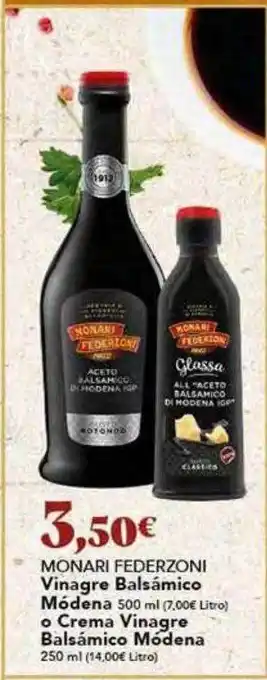 Gadis Monari federzoni vinagre balsámico módena o crema vinagre balsamico modena oferta