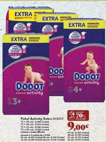 Gadis Pañal activity extra dodot oferta