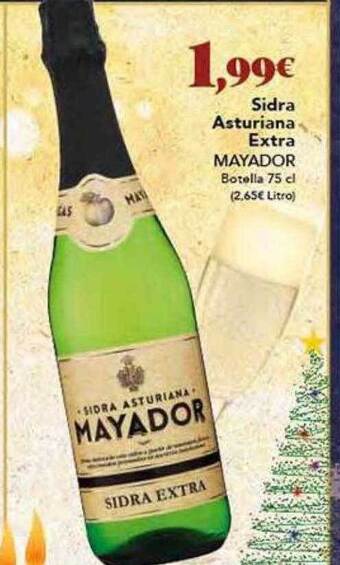 Gadis Sidra asturiana extra mayador oferta