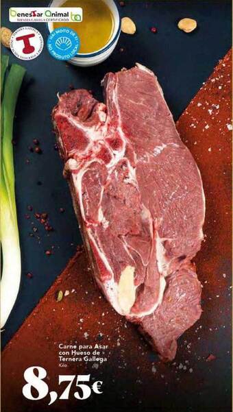 Gadis Carne para asar con hueso de ternera gallega oferta