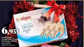 Gadis Langostino congelado crudo vannamei 48 64 ifa eliges oferta