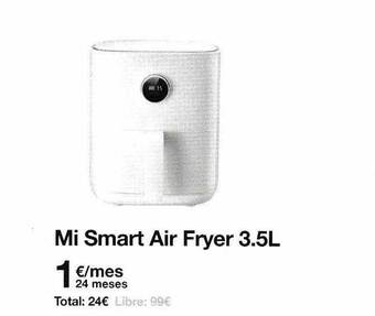 Orange Mi smart air fryer 3.5l oferta