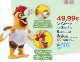 Super Juguete La granja de zenón, bartolito bailarn oferta