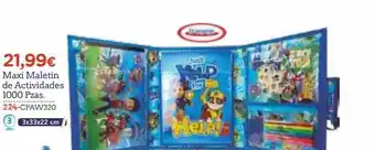 Super Juguete Maxi maletín de actividades 1000 pzas oferta