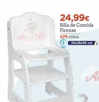 Super Juguete Silla de comida firenze oferta