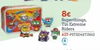 Super Juguete Superthings, tin extreme riders oferta