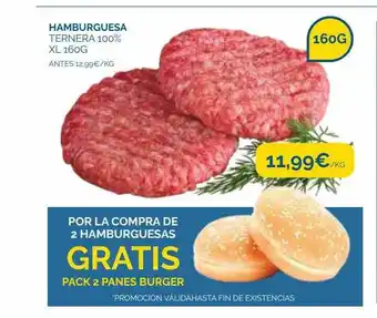 Supermercados La Despensa Hamburguesa ternera 100% oferta