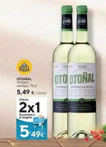 Caprabo Ortoñal vi blanc verdejo oferta