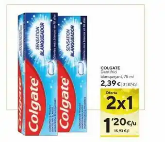 Caprabo Colgate dentifrici blanquejant oferta