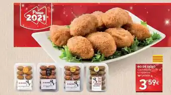 Caprabo Bo de debó gamma de croquetes senyalada oferta