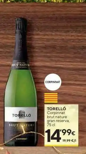 Torelló corpinnat brut nature gran reserva