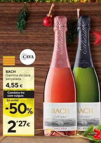 Caprabo 2a unitat -50% bach gamma de cava senyalada oferta