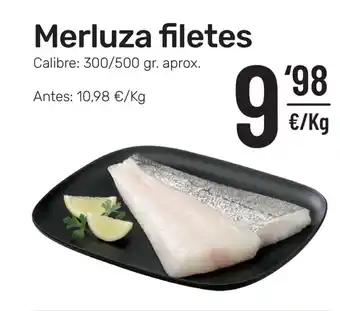 AhorraMas Merluza filetes 300/500gr oferta