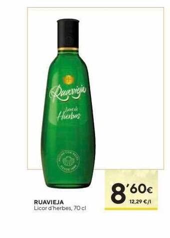 Caprabo Ruavieja licor d'herbes oferta