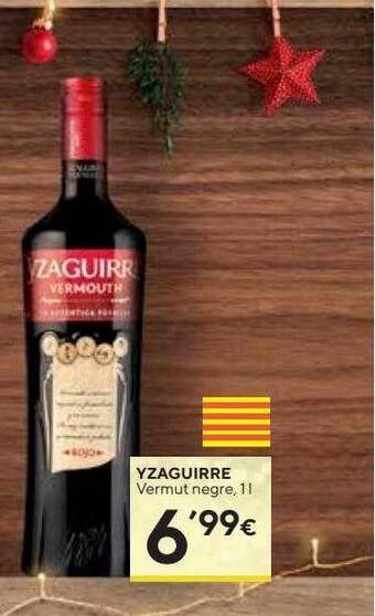 Caprabo Yzaguirre vermut negre oferta