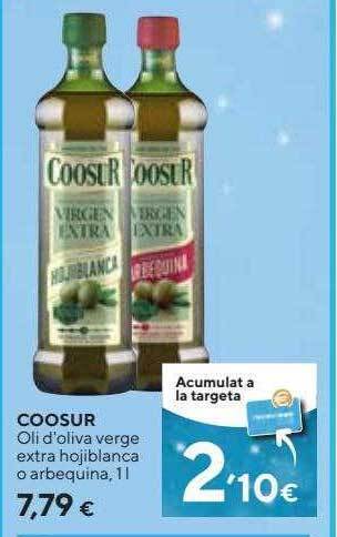 Caprabo Coosur oli d'oliva verge extra hojiblanca o arbequina oferta