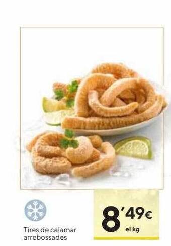 Caprabo Tires de calamar arrebossades oferta