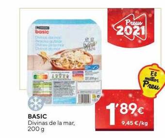 Caprabo Basic divinas de la mar oferta