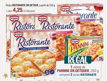Condis Pizzes ristorante dr. oetker oferta