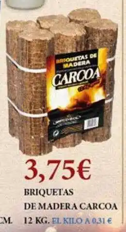 Claudio Briquetas de madera carcoa oferta