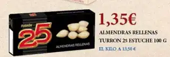 Claudio Almendras rellenas turron 25 estuche oferta