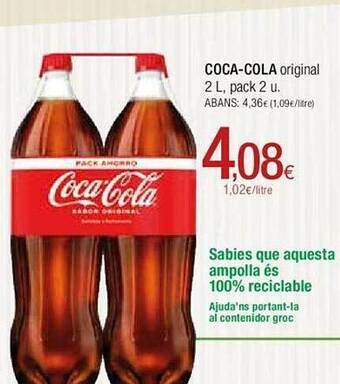 Condis Coca-cola original oferta