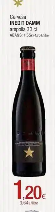 Condis Cervesa indeit damm oferta