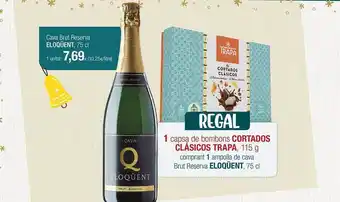 Condis Cava brut reserva eloqüent oferta