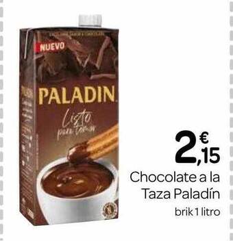 Supermercados El Jamón Chocolate a la taza paladín oferta