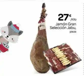 Supermercados El Jamón Jamón gran selección jabu oferta