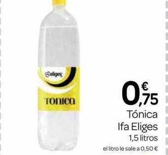 Supermercados El Jamón Tónica ifa eliges oferta