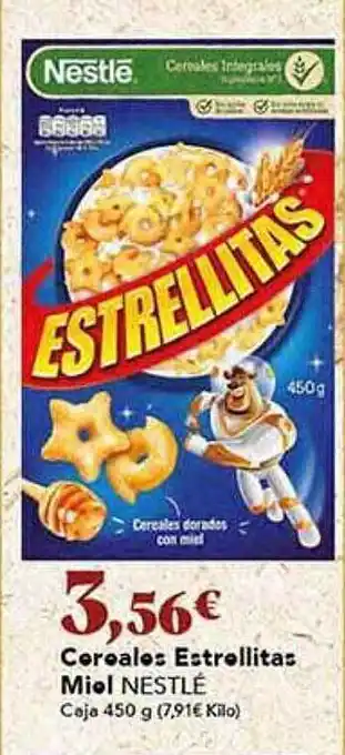 Gadis Cereales estrellitas miel nestlé oferta