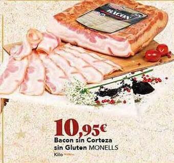 Gadis Bacon sin corteza sin gluten monells oferta