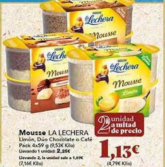 Gadis Mousse la lechera oferta
