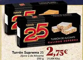 Gadis Turrón suprema 25 oferta