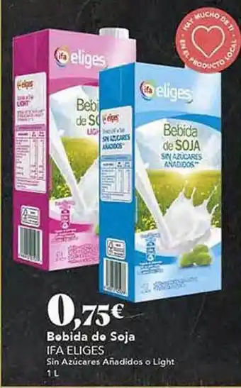 Gadis Bebida de soja ifa eliges oferta