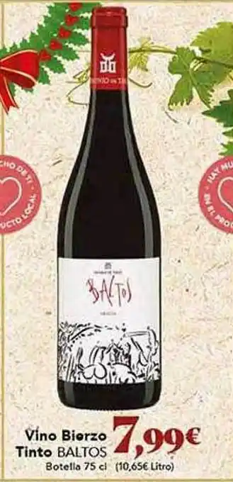 Gadis Vino bierzo tinto baltos oferta
