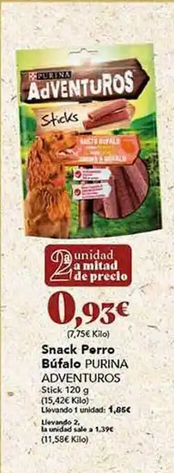 Gadis Snack pero búfalo purina adventuros oferta