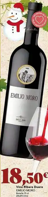 Gadis Vino ribera duero emilio moro oferta