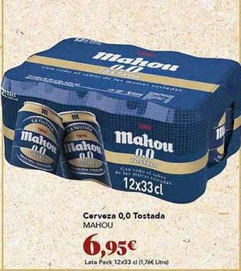 Gadis Cerveza 0.0 tostada mahou oferta