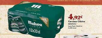 Gadis Cerveza clásica mahou oferta
