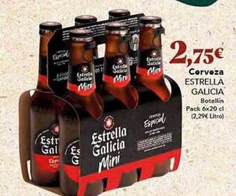 Gadis Cerveza estrella galicia oferta