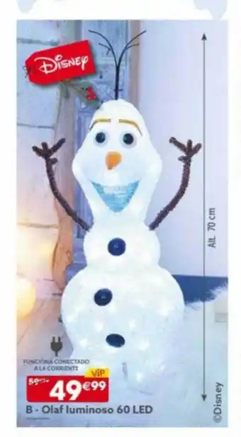 GiFi Olaf luminoso 60 led oferta