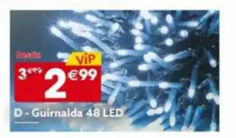 GiFi Guirnalda 48 led oferta