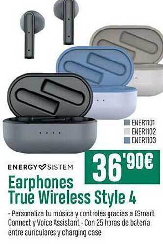 PCBox Energy sistem earphones true wireless style 4 oferta