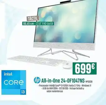PCBox Hp all-in-one 24-df1047ns oferta