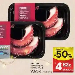 Caprabo Potes de pop cuites oferta