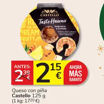 Consum Queso con piña oferta
