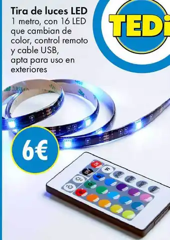 TEDi Tira de luces led oferta